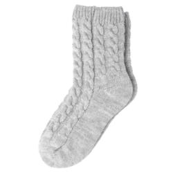 1 Paar Damen Socken mit Woll-Anteil