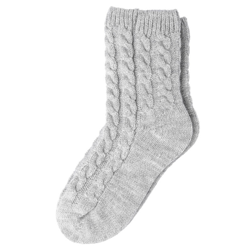 1 Paar Damen Socken mit Woll-Anteil