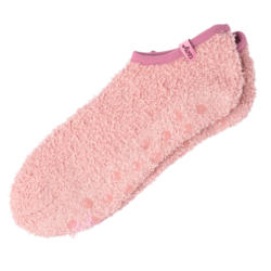 1 Paar Damen Sneaker-Kuschelsocken flauschig