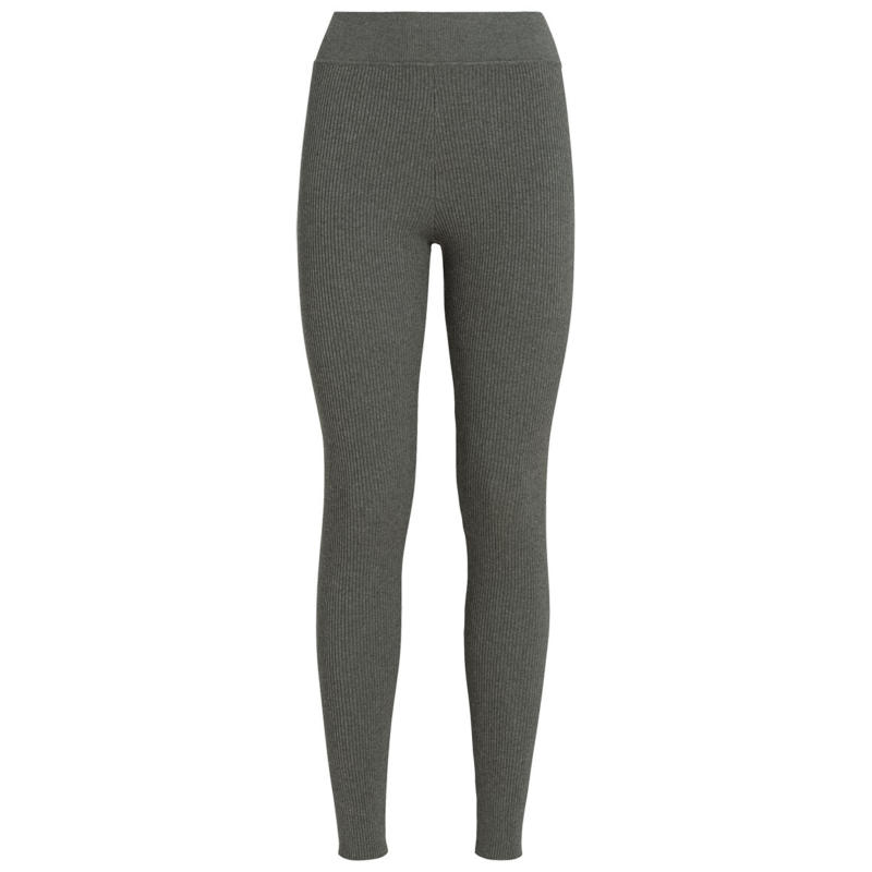 Damen Loungewear-Leggings mit Rippstruktur