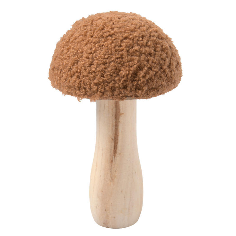 Deko-Pilz aus Holz