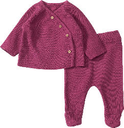 ALANA Set mit Wickelshirt & Hose, lila, Gr. 68