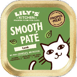 LILY'S KITCHEN Nassfutter Katze mit Lamm, smooth paté