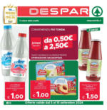 Despar Da 0,50 euro a 2,50 euro - al 15.09.2024