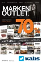 Kabs Kabs: Outlet Harburg Oktober - bis 24.10.2024