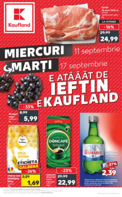 Catalog Kaufland - Bucureşti – previzualizare al pliantului de la Kaufland valabil de la 11.09.2024