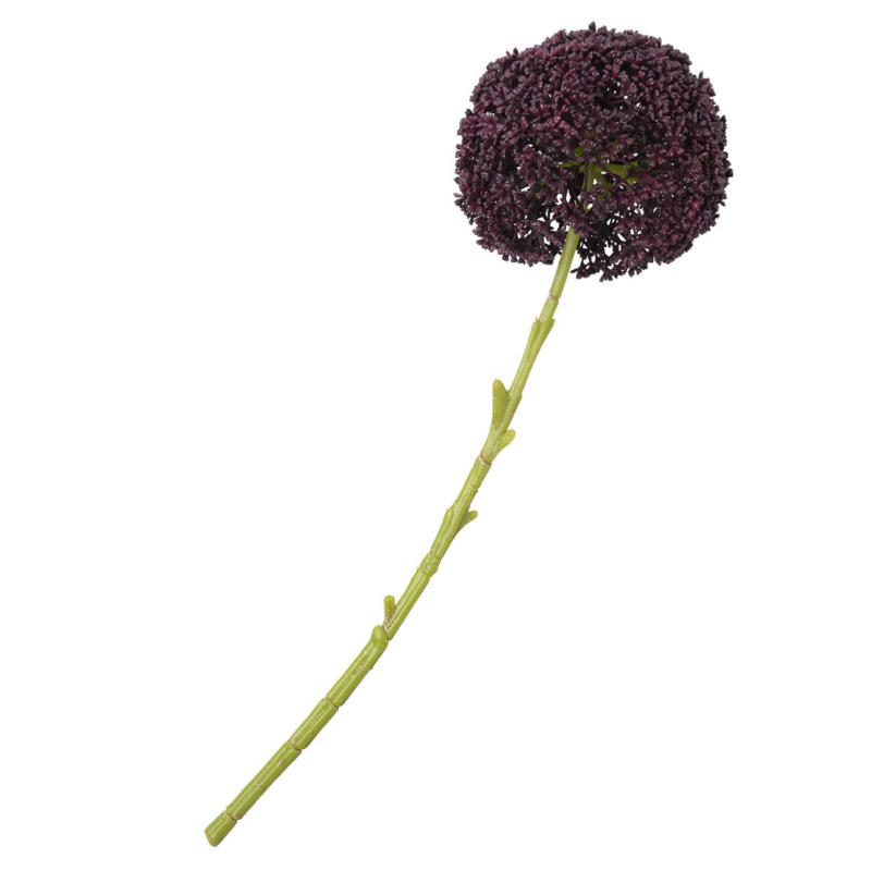 Kunstblume Allium mit langem Stiel