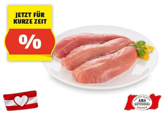 GENUSS 100% AUS ÖSTERREICH Puten Innenfilets