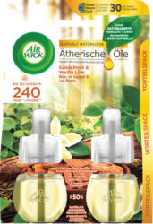 Air Wick Duftölflakon Sandelholz & Weisse Lilie, Nachfüller, 2 x 19 g