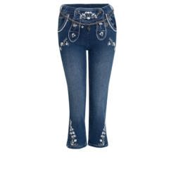 3/4 Damen Trachtenhose mit Stickereien (Nur online)