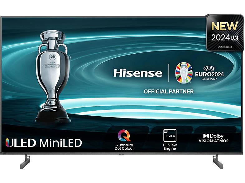 Hisense 65U6NQ (2024) 65 Zoll Mini LED ULED 4K Smart TV; LED TV