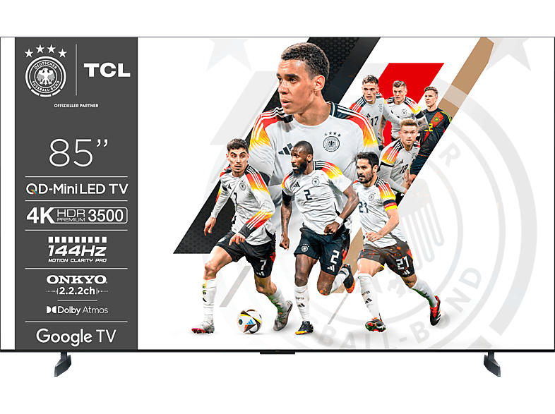 TCL 85C855 (85 Zoll Premium QD-Mini LED 4K TV)