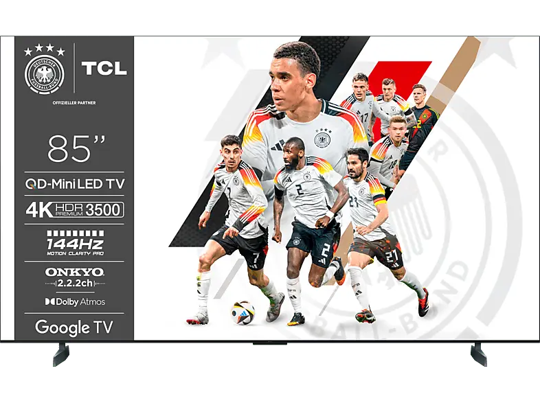TCL 85C855 (85 Zoll Premium QD-Mini LED 4K TV)