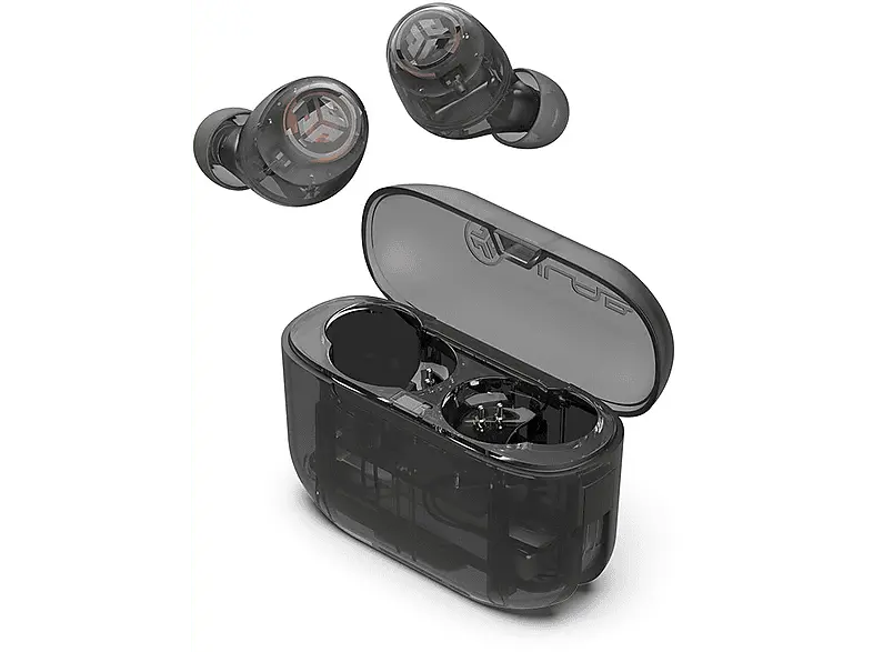 JLab Go Air Pop True Wireless Kopfhörer, Clear