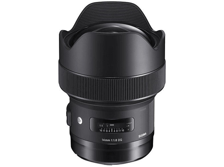 Sigma Objektiv Art AF 14mm 1.8 DG HSM für Sony E (450965), schwarz