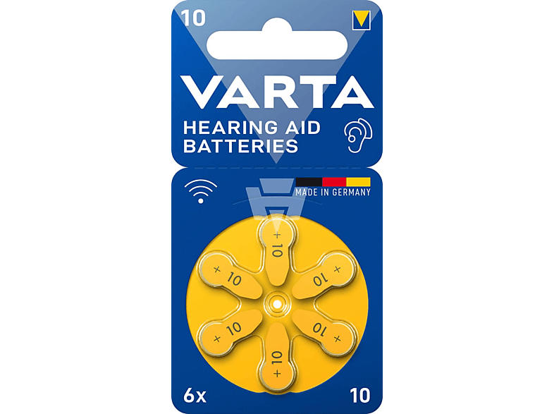 Varta Knopfzellen 10 1.45 V, 6er Pack