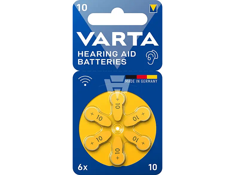 Varta Knopfzellen 10 1.45 V, 6er Pack