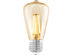 Eglo LM-E27-LED-vintage Amber ST48 4W/220LM 2200K; LED Lampe