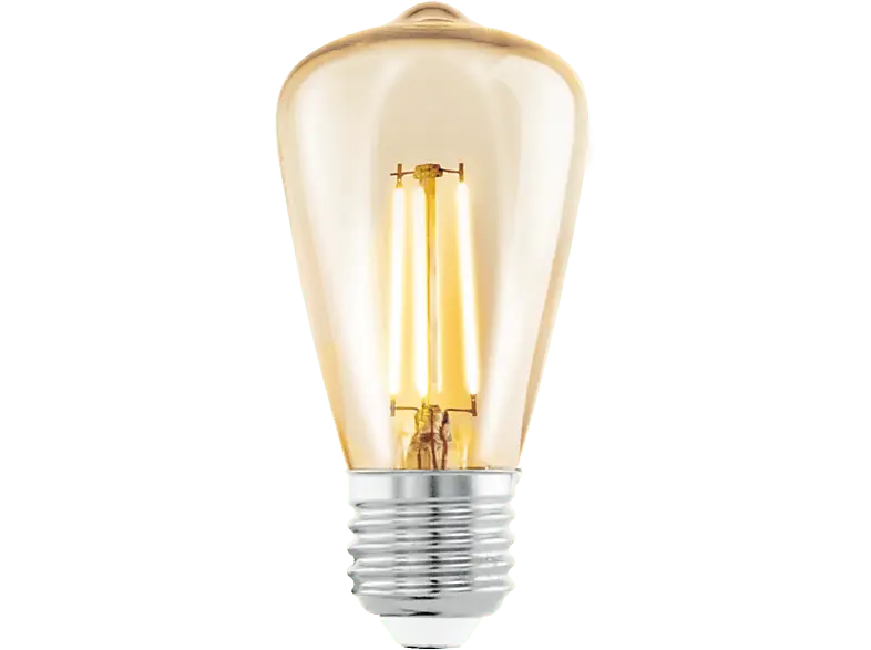 Eglo LM-E27-LED-vintage Amber ST48 4W/220LM 2200K; LED Lampe