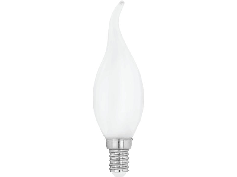 Eglo LM-E14-LED-Filament Opal Windstosskerze C35 4W/; LED Lampe