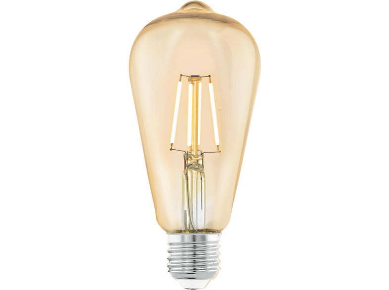 Eglo LM-E27-LED-vintage Amber ST64 3.5W/270LM 2200K; LED Lampe