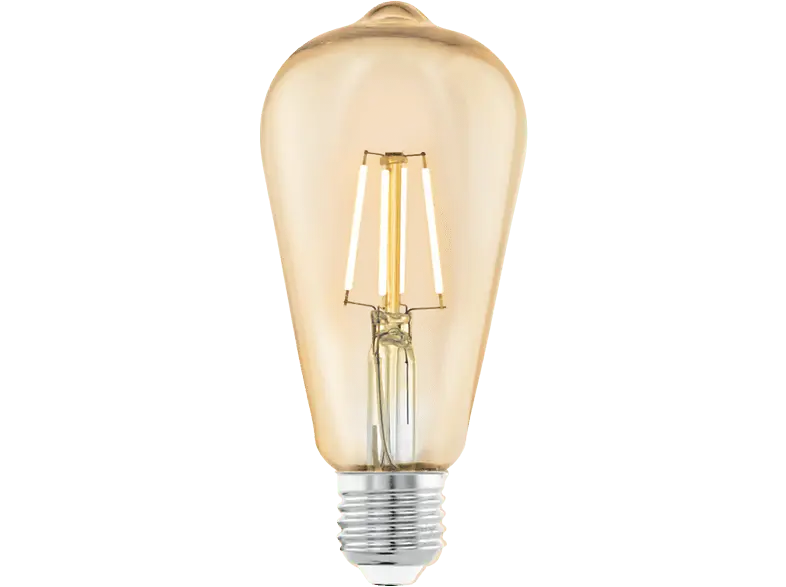 Eglo LM-E27-LED-vintage Amber ST64 3.5W/270LM 2200K; LED Lampe