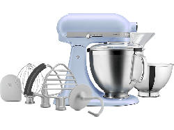 Kitchen Aid 5 KSM 195PSOA Artisan Küchenmaschine Blue Salt Farbe der Jahres 2024 (Rührschüsselkapazität: 4,7 l, 300 Watt)