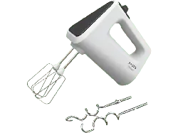 Krups 3mix 4000 GN4001 Handmixer (Weiß, 450 Watt)