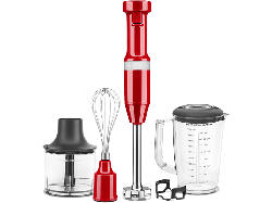 Kitchen Aid 5KHBV83EER Stabmixer (Empire Rot, 180 Watt, 1l Mixbehälter)