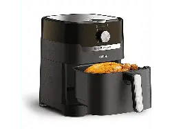 Tefal EY5018 Easy Fry & Grill Classic Heißluftfritteuse (4,2 l, 1400 Watt, Schwarz)