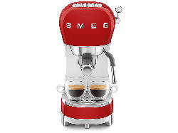 Smeg ECF 02 RDEU Espressomaschine (Rot, 1350 Watt, 15 bar)