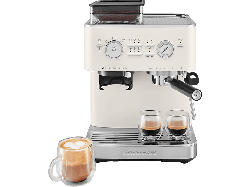 Kitchen Aid 5KES6551EPL Espressomaschine mit Mühle (White, 1500 Watt, 15 bar)