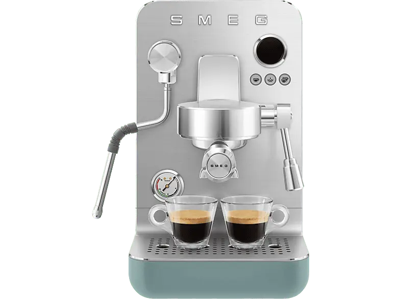 Smeg EMC 02 EGMEU Collezione Espressomaschine (Emerald Green, 1650 Watt, 15 bar)