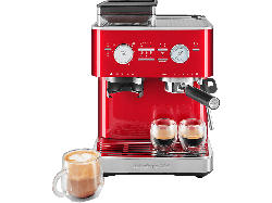 Kitchen Aid 5KES6551ECA Espressomaschine mit Mühle (Liebesapfelrot, 1500 Watt, 15 bar)