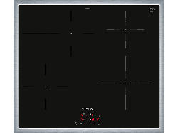 Siemens EH645BFB6E Induktionskochfeld (583 mm breit, 4 Kochfelder, Glaskeramik, Autarkes Kochfeld)