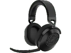 CORSAir HS65 Wireless Gaming Headset, Over-Ear, 50mm Treiber, Bluetooth/2.4GHz, 114 dB, Dolby Audio 7.1, Carbon; Gaming-Headset