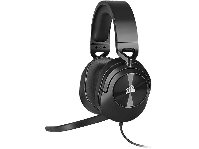 Corsair Gaming Headset HS55 Surround, Over-ear, kabelgebunden, Carbon