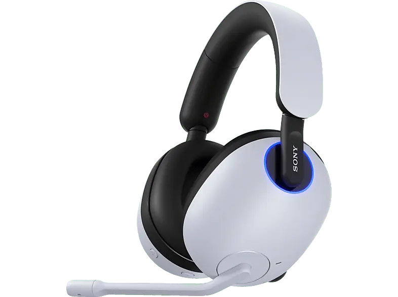 Sony Inzone H9 Kabelloses Gaming-Headset mit Noise Cancelling - PC/PS5, 360° Spatial Sound, geringe Latenz, hochwertiges Bügelmikrofon Weiß; Gaming Headset