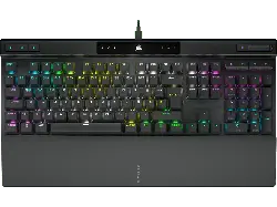 CORSAir Gaming-Tastatur K70 RGB pro mit PBT double Shot pro-Tastenkappen Cherry MX Red; Gaming Tastatur
