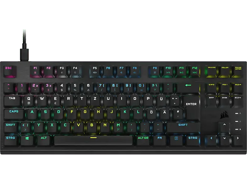 CORSAIR Gaming-Tastatur K60 pro TKL RGB; Gaming Tastatur