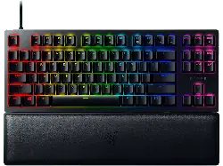 RAZER Gaming Tastatur Huntsman V2 Tenkeyless, Opto-Mechanical Purple, USB-C, qwertz, Schwarz