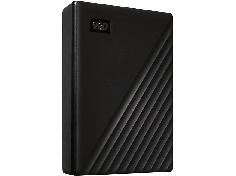 Western Digital 5TB WD My Passport externe Festplatte USB 3.0 (mit Software für Sicherung und Passwortschutz) Schwarz