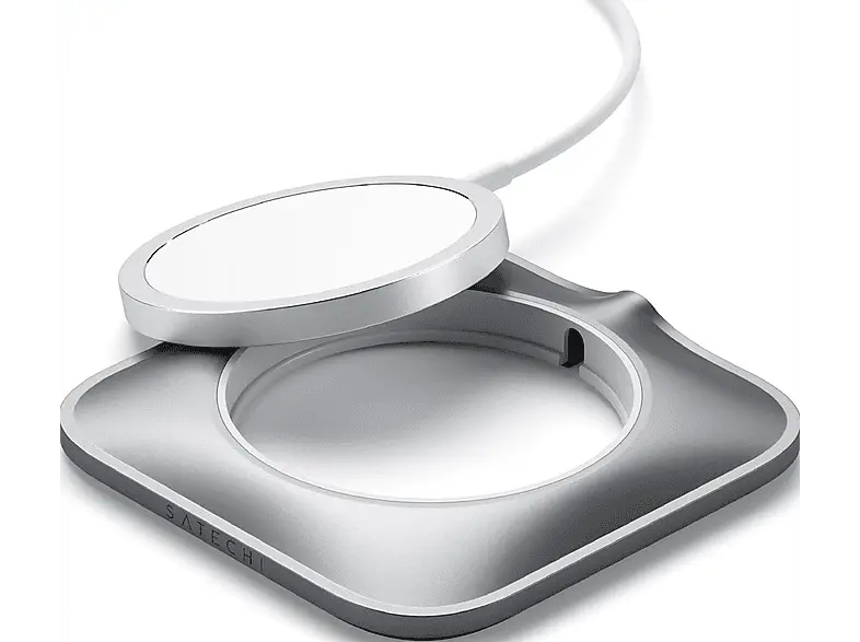 SATECHI Dock for MagSafe Charger, iPhone 12, Grau; Dock für MagSafe