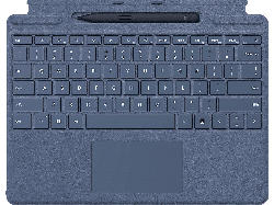 Microsoft Surface Pro Signature Keyboard mit Slim Pen 2, Saphirblau; Tastatur