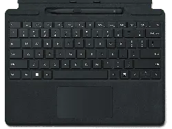 Microsoft Surface Pro 8 Signature Type Cover mit Slim Pen 2 Schwarz; Tastatur