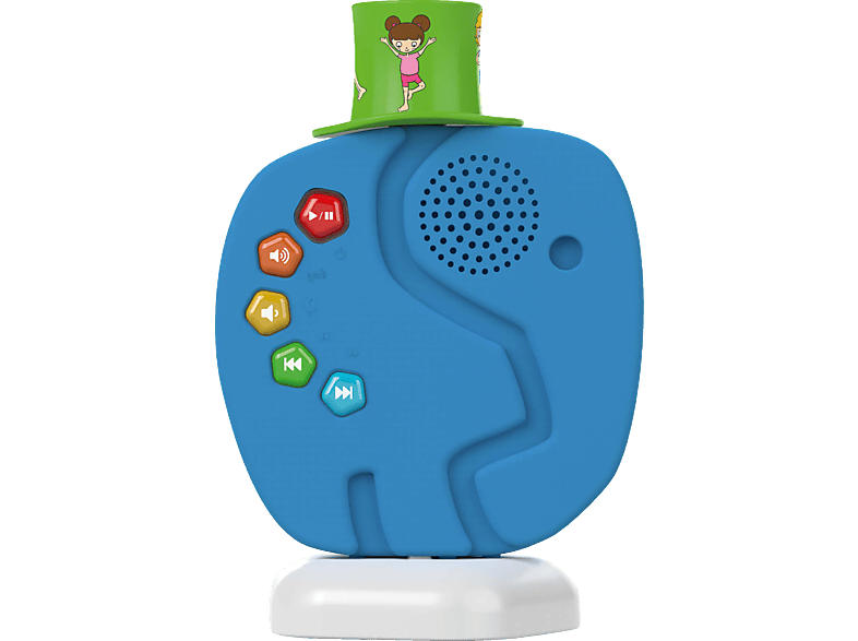 TECHNISAT TECHNIFanT inkl. 10€ Shop Gutschein Audioplayer für Kinder im TECHNIFanT-Look, Blau