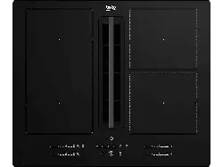 Beko Hixi 64700 UF Kochfeld mit integriertem Dunstabzug (620 mm breit, 520 tief, Glaskeramik, Induktion, EEK: A)