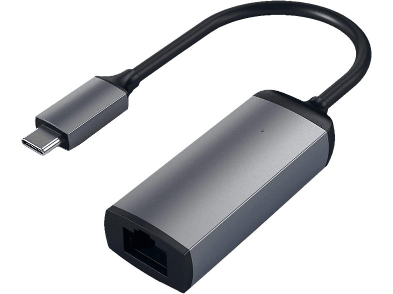 Satechi USB-C auf RJ45 Adapter, USB 3.0, Space Gray