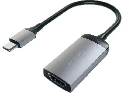 SATECHI USB-C auf HDMI Adapter, Gb-LAN Ethernet, Silber