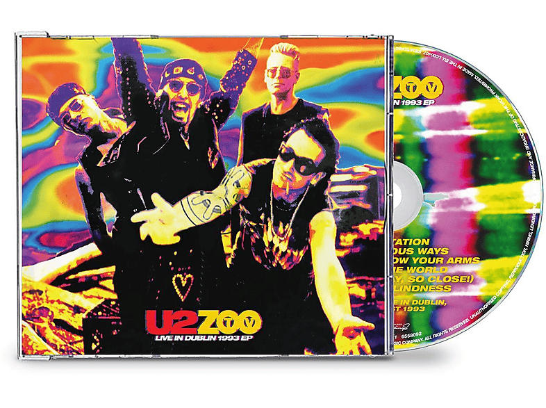 U2 - Island Zoo TV Live in Dublin 1993 [CD]